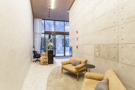 Studio para alugar com 47m², 1 quarto e 1 vagaHall social