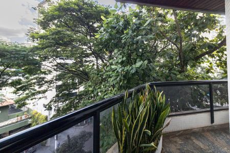 Varanda da Sala de apartamento para alugar com 4 quartos, 208m² em Indianópolis, São Paulo