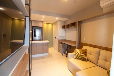 SALA de apartamento para alugar com 1 quarto, 46m² em Centro, Campinas