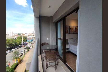 Studio para alugar com 30m², 1 quarto e sem vagaVaranda 