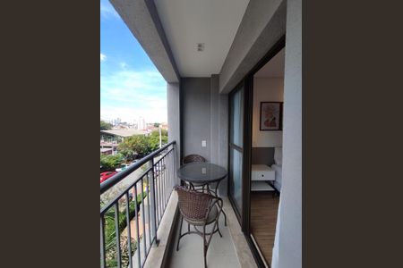 Studio para alugar com 30m², 1 quarto e sem vagaVaranda 