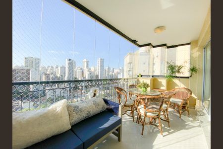 Varanda de apartamento à venda com 4 quartos, 192m² em Perdizes, São Paulo