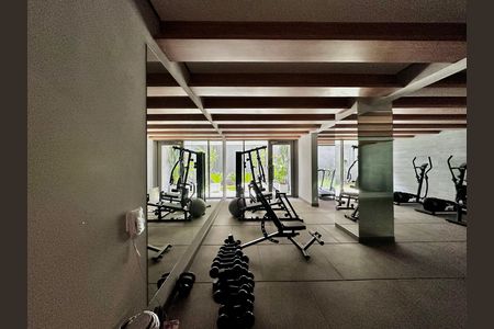 Apartamento para alugar com 35m², 1 quarto e sem vaga Apartamento para alugar com 35m², 1 quarto e sem vagaAcademia