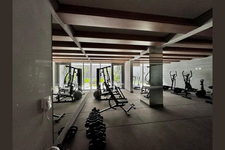 Apartamento para alugar com 35m², 1 quarto e sem vaga Apartamento para alugar com 35m², 1 quarto e sem vagaAcademia