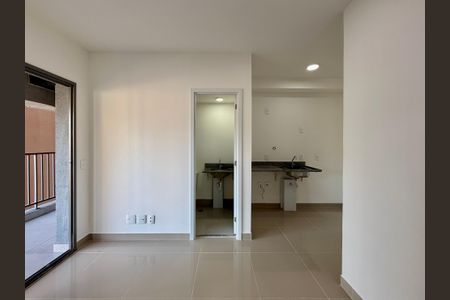 Sala  de apartamento para alugar com 1 quarto, 35m² em Santo Amaro, São Paulo