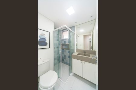 Apartamento à venda com 55m², 2 quartos e 1 vagaBanheiro 