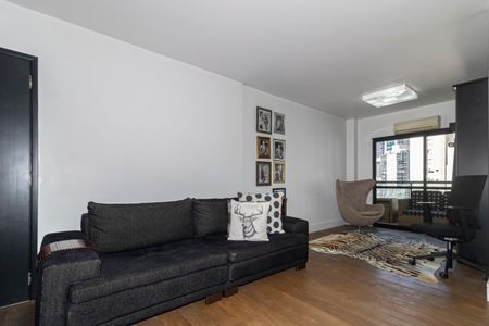Sala 1 de apartamento para alugar com 3 quartos, 146m² em Vila Olímpia, São Paulo