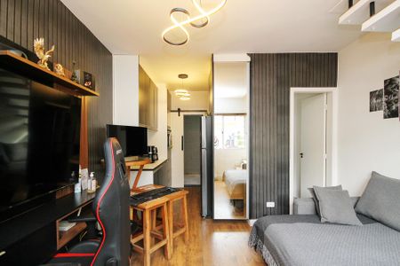 Casa de condomínio para alugar com 64m², 2 quartos e 2 vagasSala