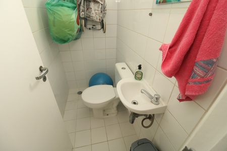 Apartamento à venda com 116m², 3 quartos e 3 vagasBanheiro de serviço