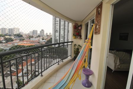 Varanda da Sala de apartamento à venda com 3 quartos, 116m² em Ipiranga, São Paulo