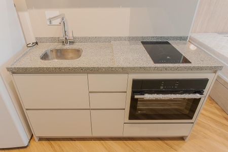 Studio para alugar com 30m², 1 quarto e sem vagaCozinha