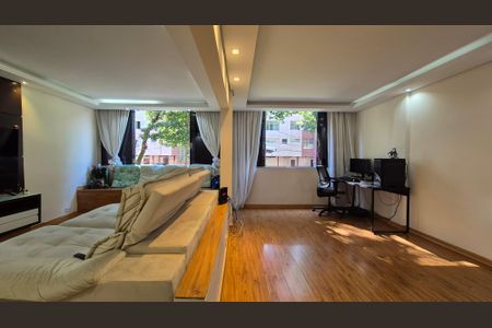 Sala  de apartamento à venda com 2 quartos, 71m² em Vila Guiomar, Santo André