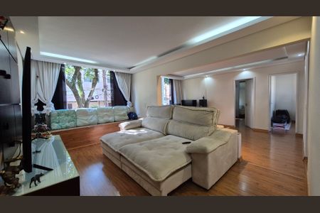 Sala  de apartamento à venda com 2 quartos, 71m² em Vila Guiomar, Santo André