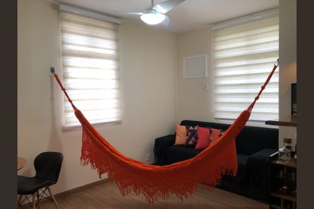 Sala de apartamento à venda com 1 quarto, 43m² em Botafogo, Rio de Janeiro