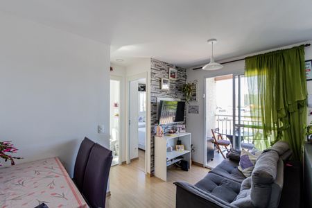 Sala de apartamento à venda com 2 quartos, 42m² em Parque Industrial Tomas Edson, São Paulo