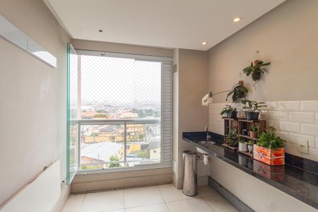 Sacada de apartamento à venda com 2 quartos, 57m² em Vila Osasco, Osasco