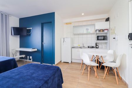 Studio para alugar com 24m², 1 quarto e 1 vagaQuarto / Cozinha