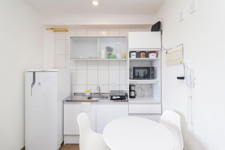 Studio para alugar com 24m², 1 quarto e 1 vagaQuarto / Cozinha