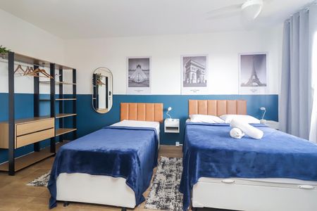 Studio para alugar com 24m², 1 quarto e 1 vagaQuarto / Cozinha