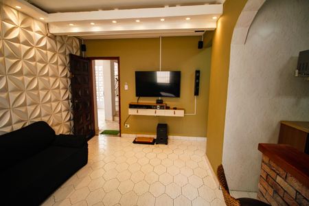 Sala de apartamento para alugar com 1 quarto, 65m² em Guilhermina, Praia Grande