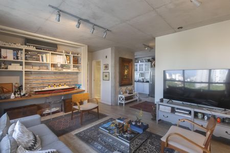 Apartamento à venda com 75m², 1 quarto e 2 vagasSala