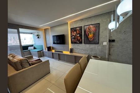 Sala de jantar de apartamento à venda com 3 quartos, 88m² em Nova Suíça, Belo Horizonte