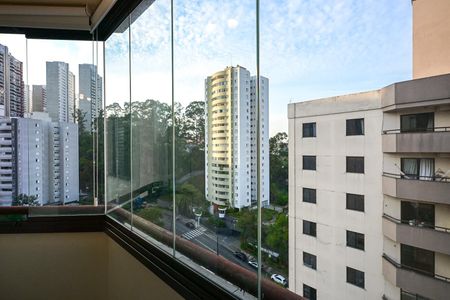 Varanda de apartamento para alugar com 3 quartos, 60m² em Panamby, São Paulo
