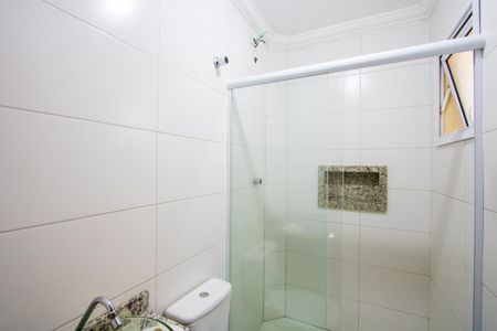 Apartamento à venda com 65m², 2 quartos e 1 vagaBanheiro do quarto 1