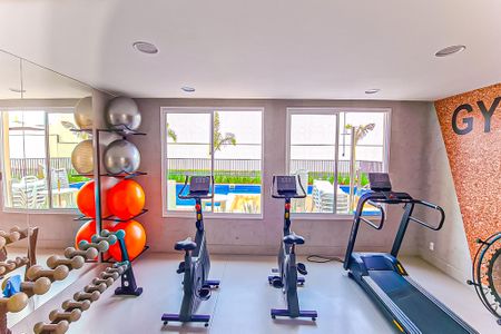 Apartamento para alugar com 32m², 1 quarto e sem vagaÁrea comum - Academia