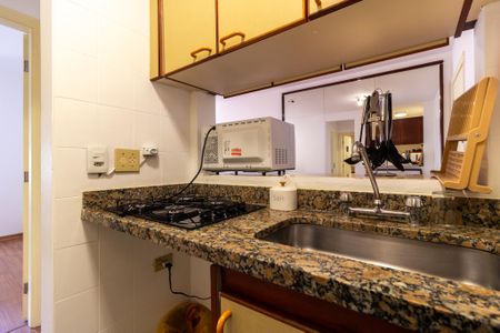 Cozinha de apartamento para alugar com 1 quarto, 39m² em Jardim Paulista, São Paulo