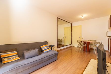 Sala de apartamento para alugar com 1 quarto, 39m² em Jardim Paulista, São Paulo