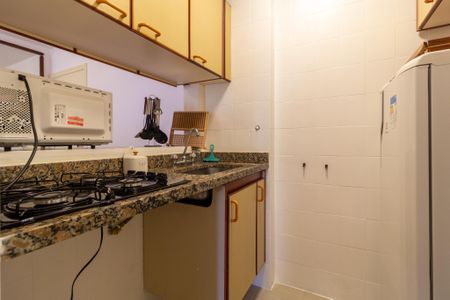 Cozinha de apartamento para alugar com 1 quarto, 39m² em Jardim Paulista, São Paulo