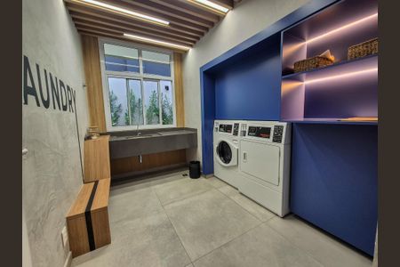 Studio para alugar com 40m², 1 quarto e sem vagaLavanderia
