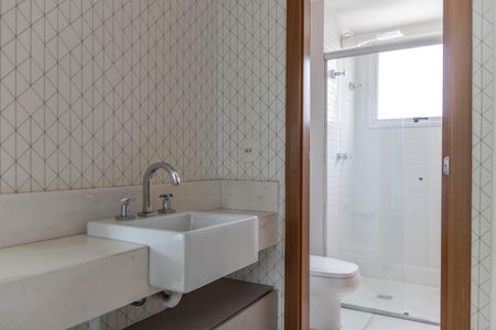 Apartamento para alugar com 120m², 3 quartos e 2 vagasBanheiro Social