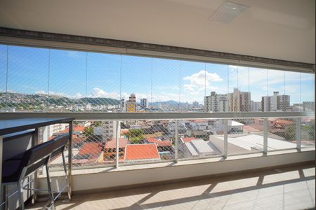 Sacada da Sala de apartamento para alugar com 3 quartos, 117m² em Barreiros, São José