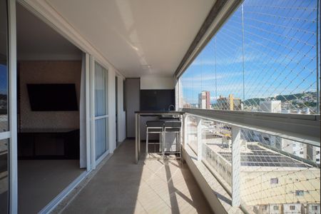 Sacada da Sala de apartamento para alugar com 3 quartos, 117m² em Barreiros, São José