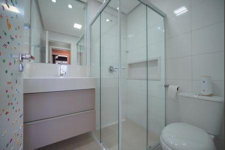 Apartamento para alugar com 117m², 3 quartos e 2 vagasBanheiro da Suíte 2
