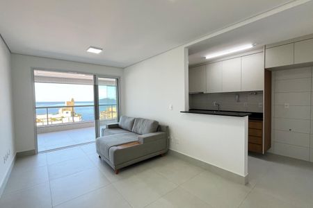 Sala de apartamento para alugar com 2 quartos, 84m² em Embaré, Santos