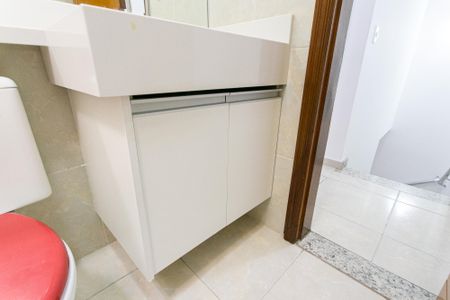 Casa de condomínio para alugar com 61m², 2 quartos e 1 vagaBanheiro