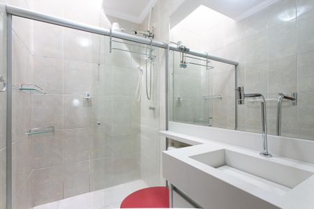 Casa de condomínio para alugar com 61m², 2 quartos e 1 vagaBanheiro