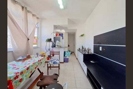 Sala de apartamento à venda com 1 quarto, 42m² em Centro, Rio de Janeiro