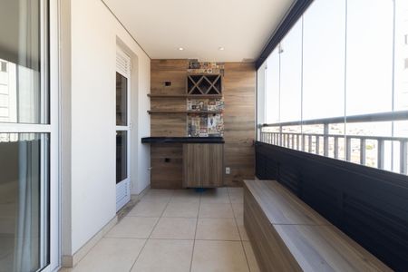 Varanda da Sala de apartamento à venda com 2 quartos, 64m² em Sacomã, São Paulo