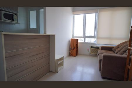 Apartamento para alugar com 41m², 1 quarto e 2 vagasSala 