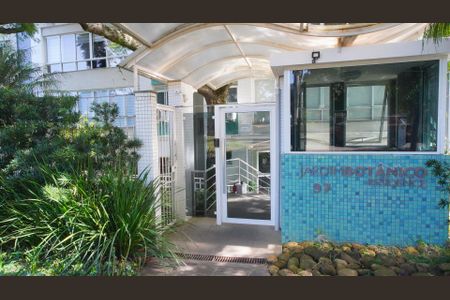 Apartamento para alugar com 41m², 1 quarto e 2 vagasFachada e portaria