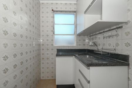 Cozinha de apartamento para alugar com 1 quarto, 36m² em Vila Jardim, Porto Alegre