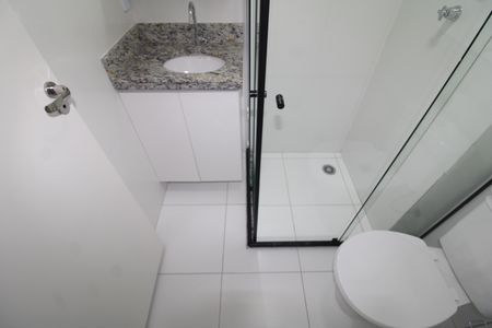 Banheiro de kitnet/studio para alugar com 1 quarto, 26m² em Tucuruvi, São Paulo