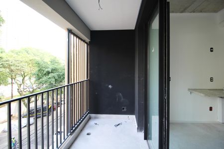 Apartamento à venda com 38m², 1 quarto e sem vagaVaranda