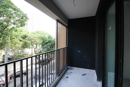 Apartamento à venda com 38m², 1 quarto e sem vagaVaranda