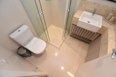 Apartamento para alugar com 50m², 1 quarto e 1 vagaBanheiro da Suíte