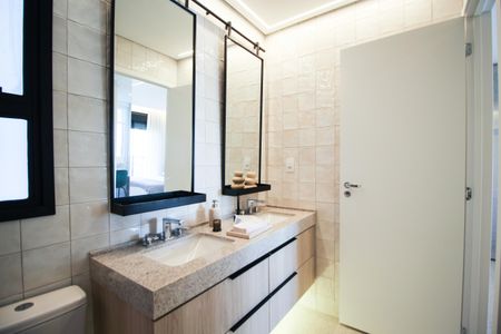 Apartamento à venda com 115m², 3 quartos e 1 vagaBanheiro da Suíte 1